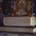 Scale Books - Close-Up Shot of Vintage Books