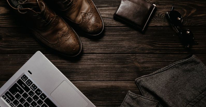 Creative Portfolio - Black Leather Shoes Beside Macbook Pro